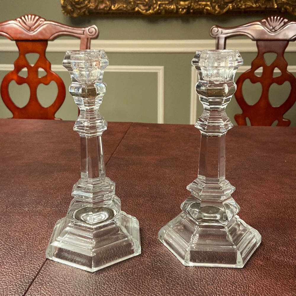 Authentic Vintage Tiffany &Ci. candle sticks